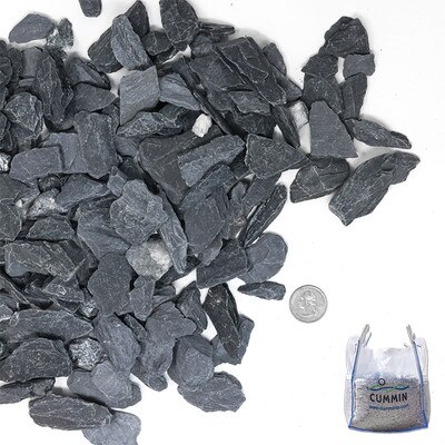 Medium slate chips